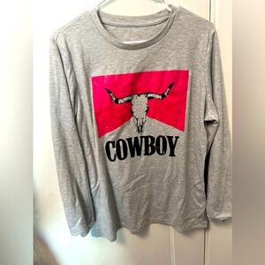 Long sleeve cowboy shirt